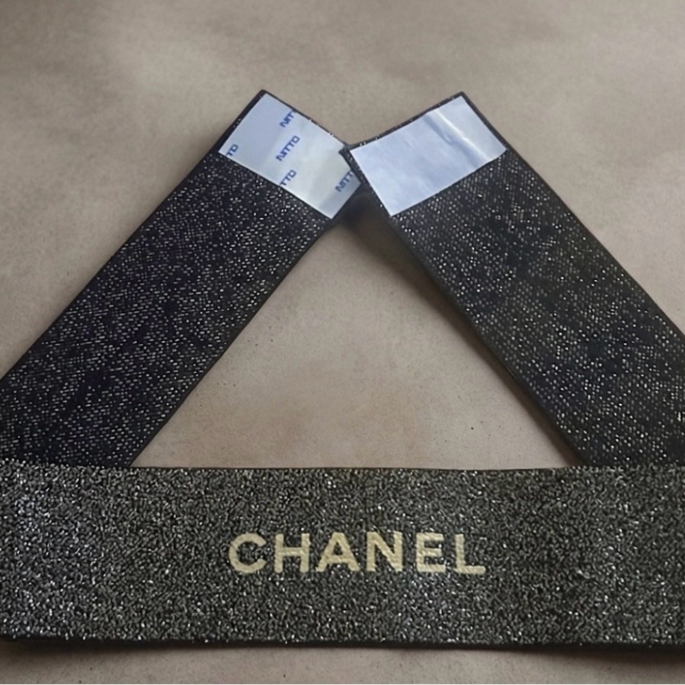 Chanel Stunning Glitter Gift Wrapping Belly Band